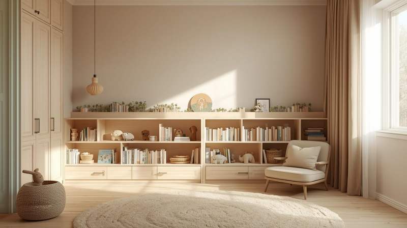 Inspirasi desain kamar anak multifungsi dengan konsep zoning area tidur dan main