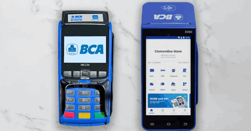 Mesin EDC dan aplikasi Merchant BCA membantu usaha kecil melayani pelanggan dengan lebih cepat dan profesional